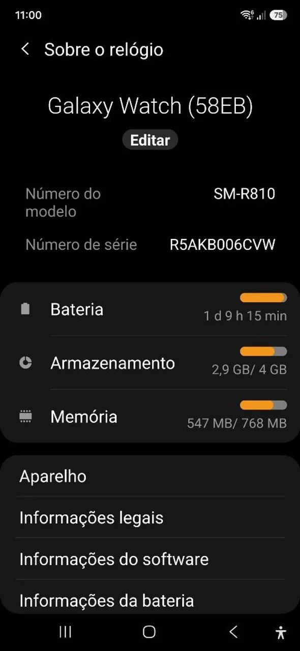 Galaxy Watch SM-R810 - Foto 5