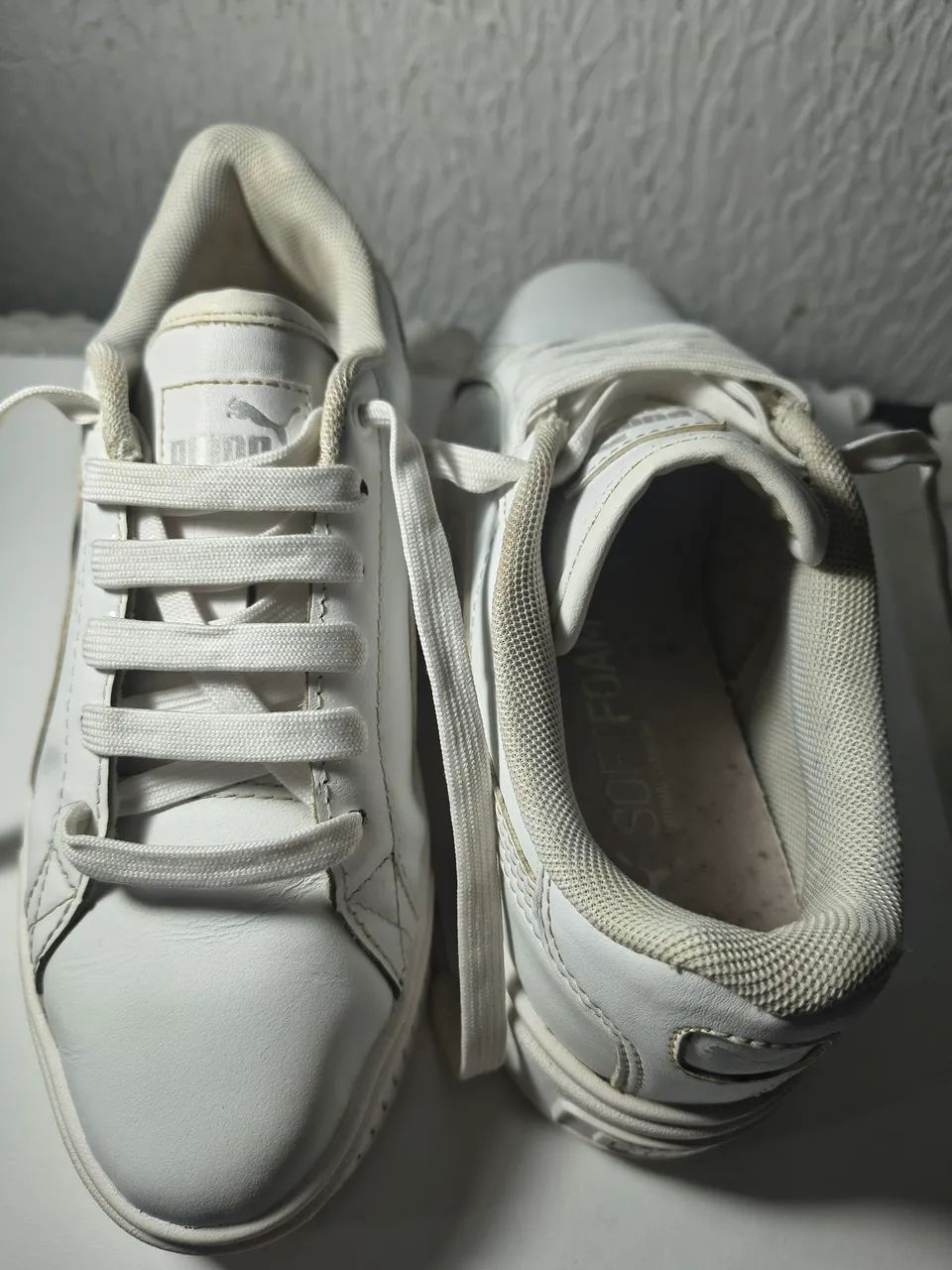 tênis puma carina platform branco 36 - Foto 6