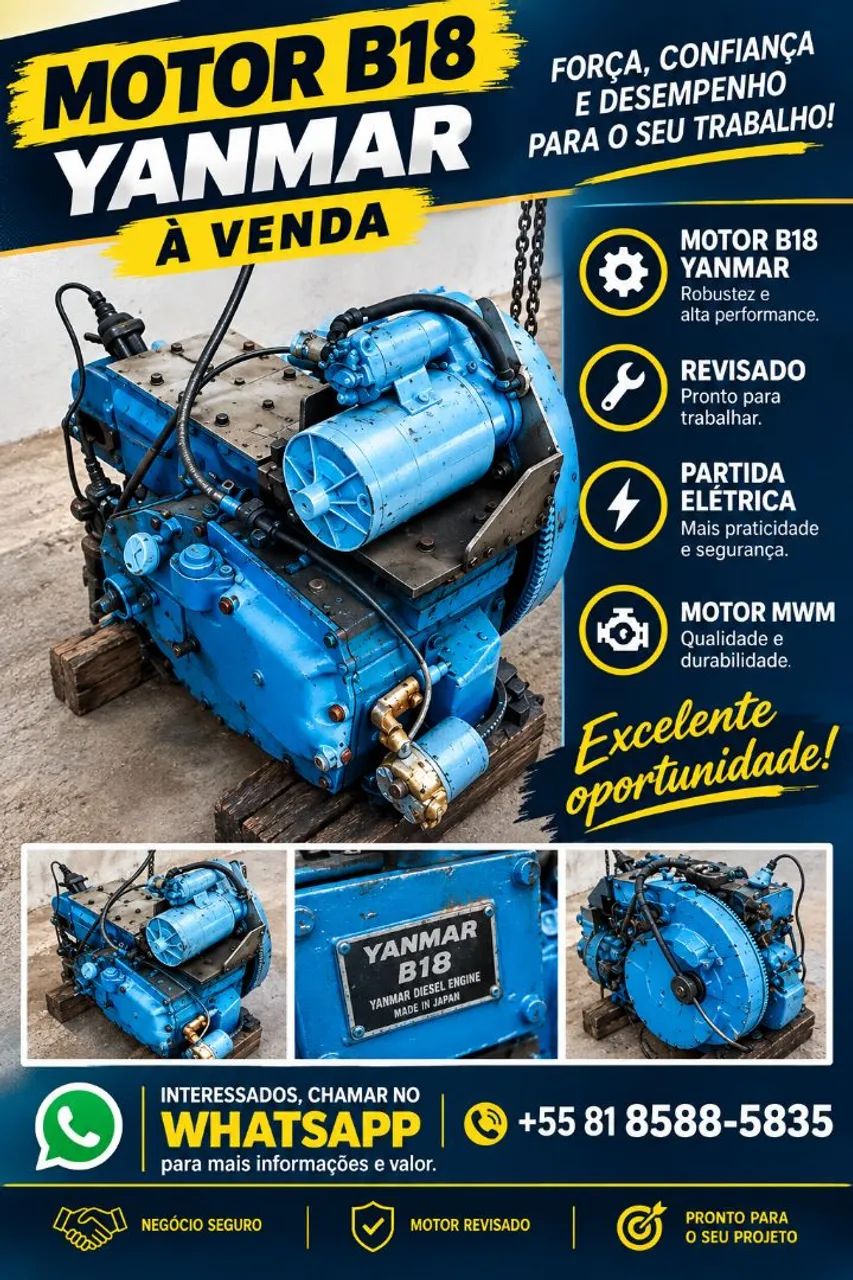 Motor B18 YANMAR