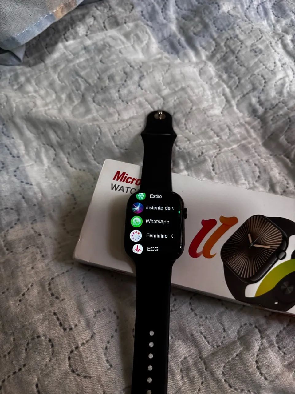 Smartwatch com chatGPT e WhatsApp microwear S11 - Foto 4
