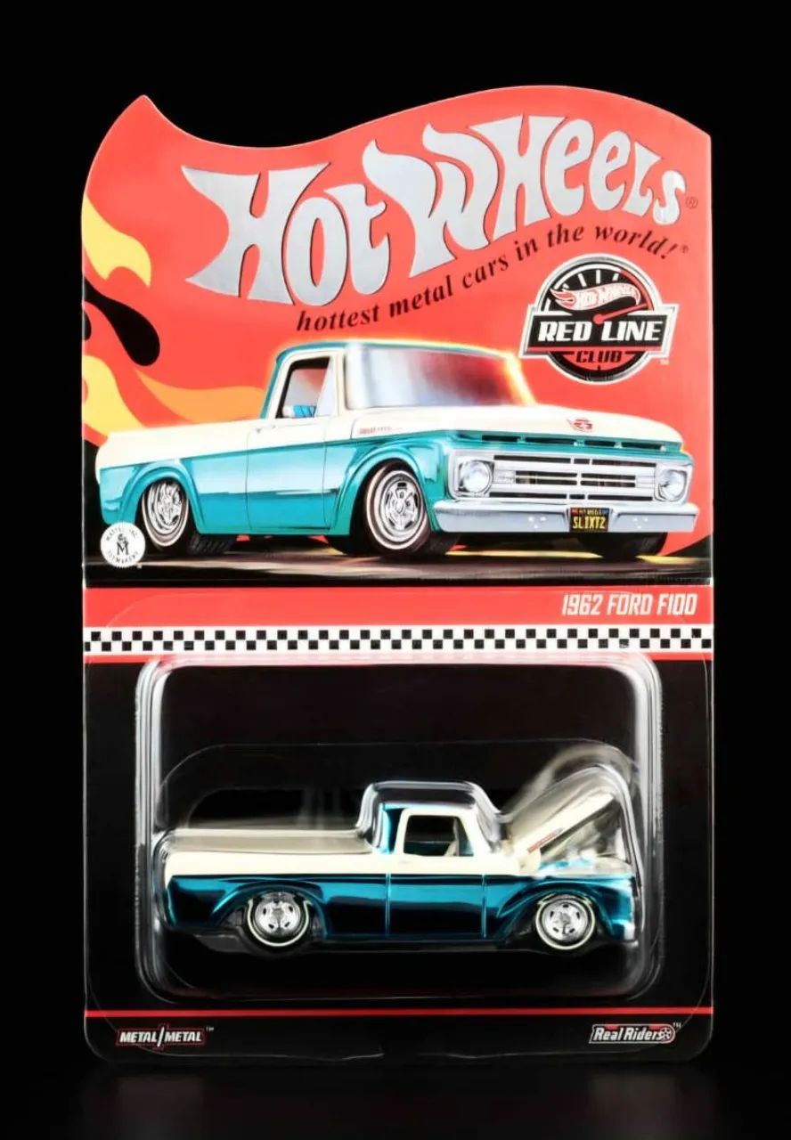 Hot Wheels RLC 1962 Ford F-100 azul - Hobbies e coleções - Jardim