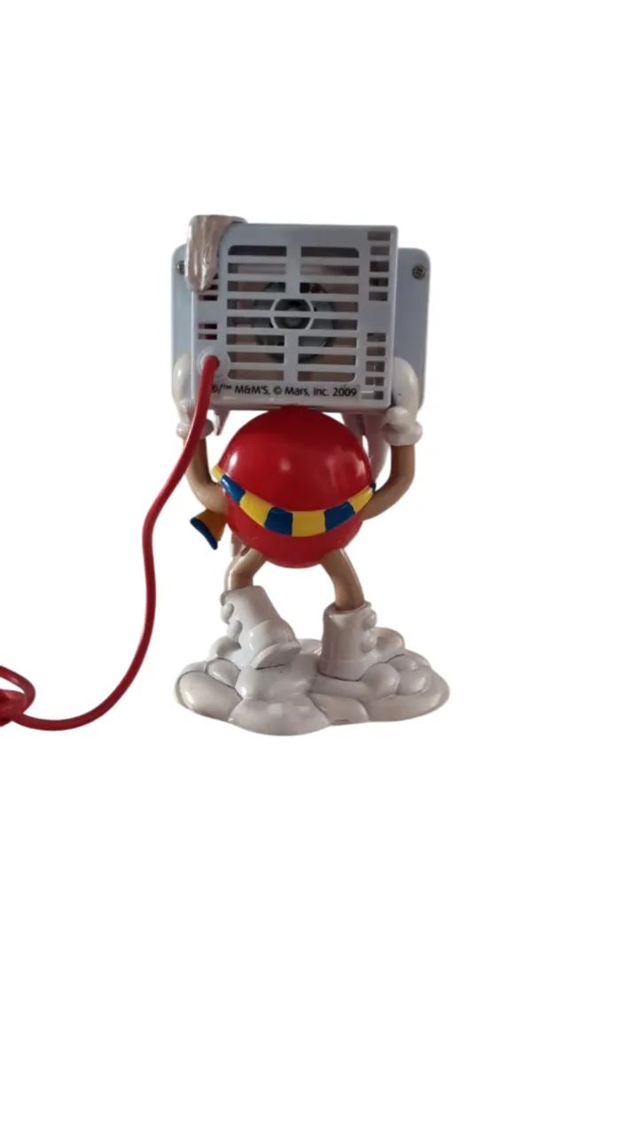 Boneco M&M com ventilador USB de baixa frequência - Foto 3