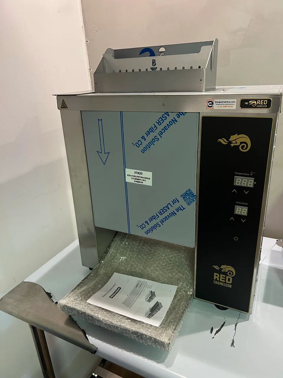Tostadeira de pães vertical para hamburgueria nova pronta entrega 