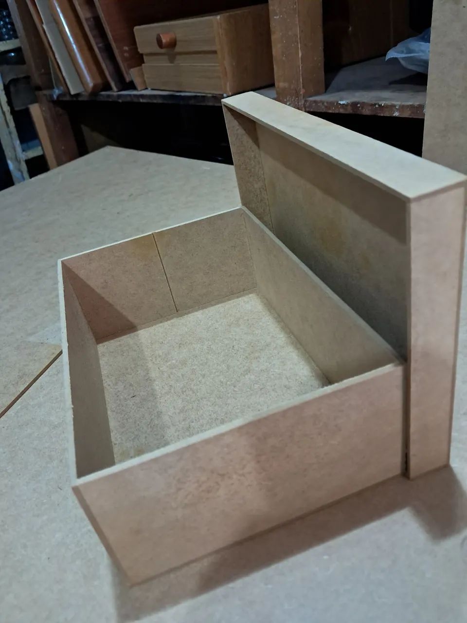 Caixa MDF 15 X 22 X 8 cm nova - Foto 4