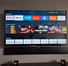 smart tv 50 4k phillips pug7300/78 uhd na caixa - Foto 3