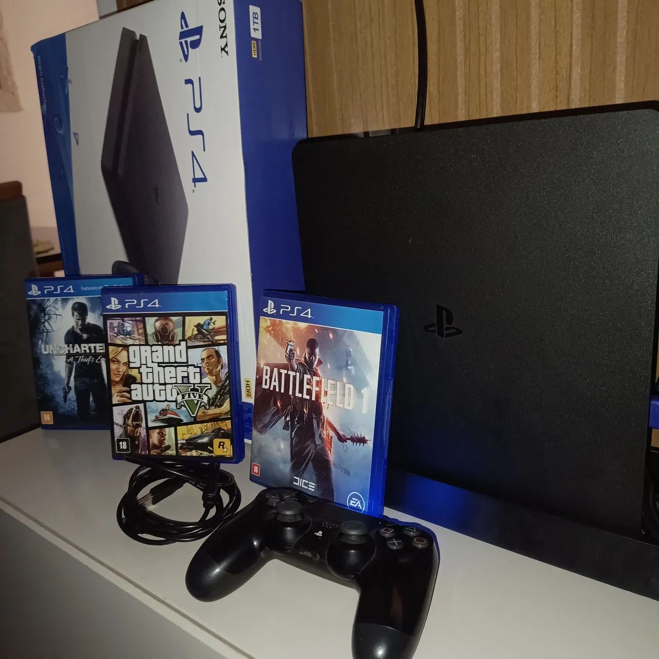 PS4 SLIM COMPLETO!  - Foto 2