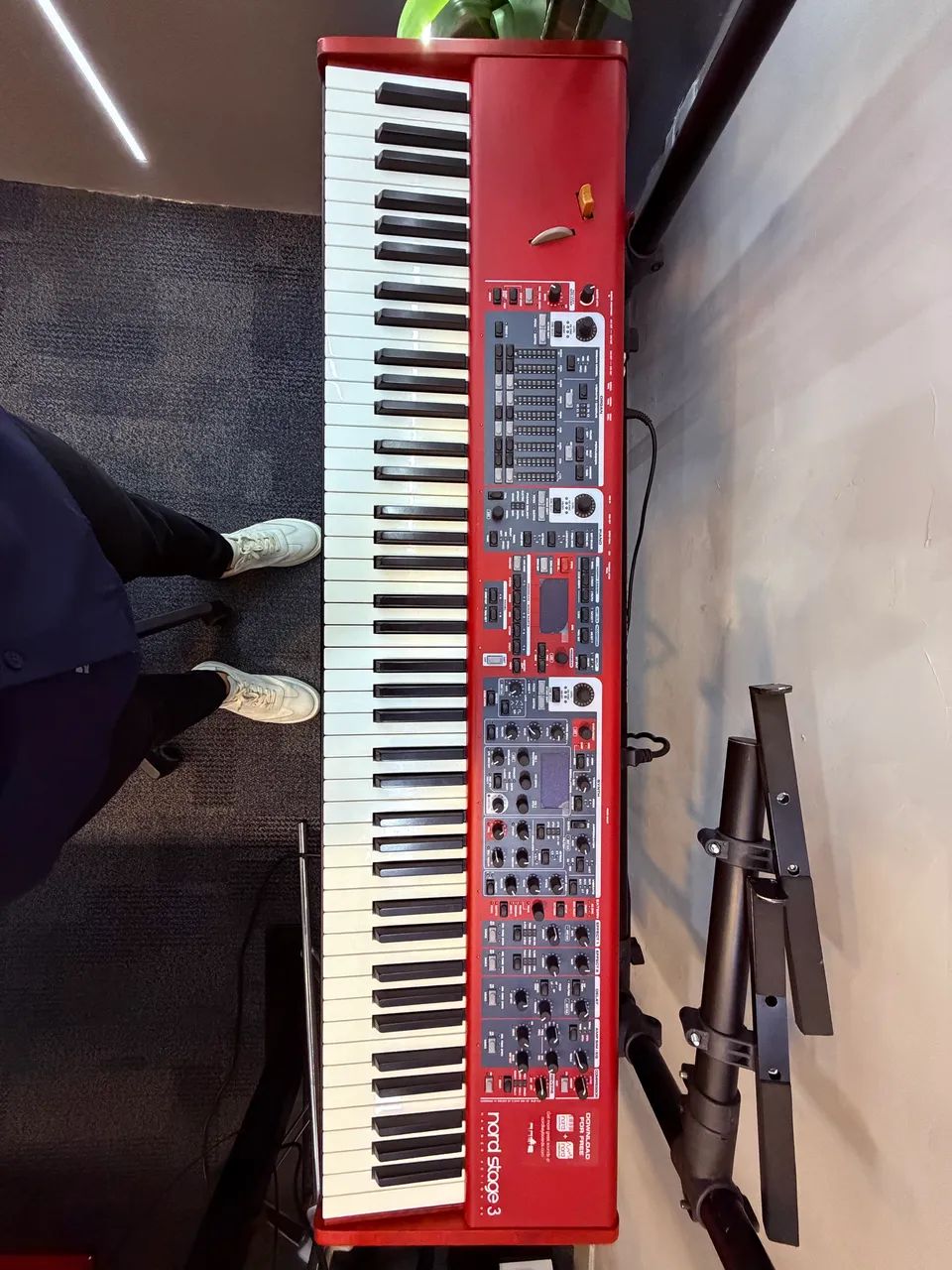 Teclado Nord Stage 3 HA88 - Instrumentos musicais - Quintas