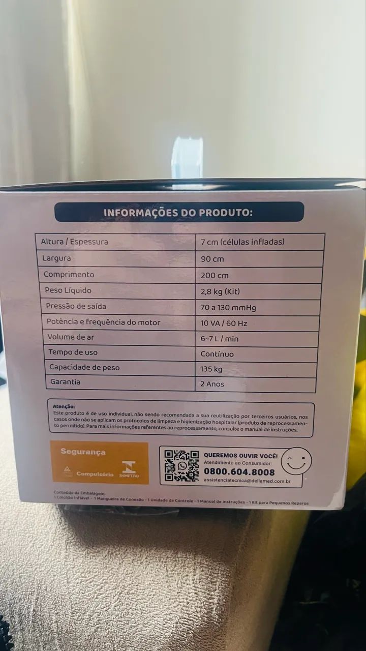 Colch ão pneumático Dellamed - Foto 2