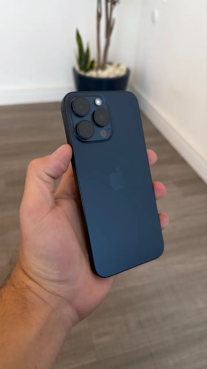 iPhone 15 Pro Max 256gb Titanium Azul 