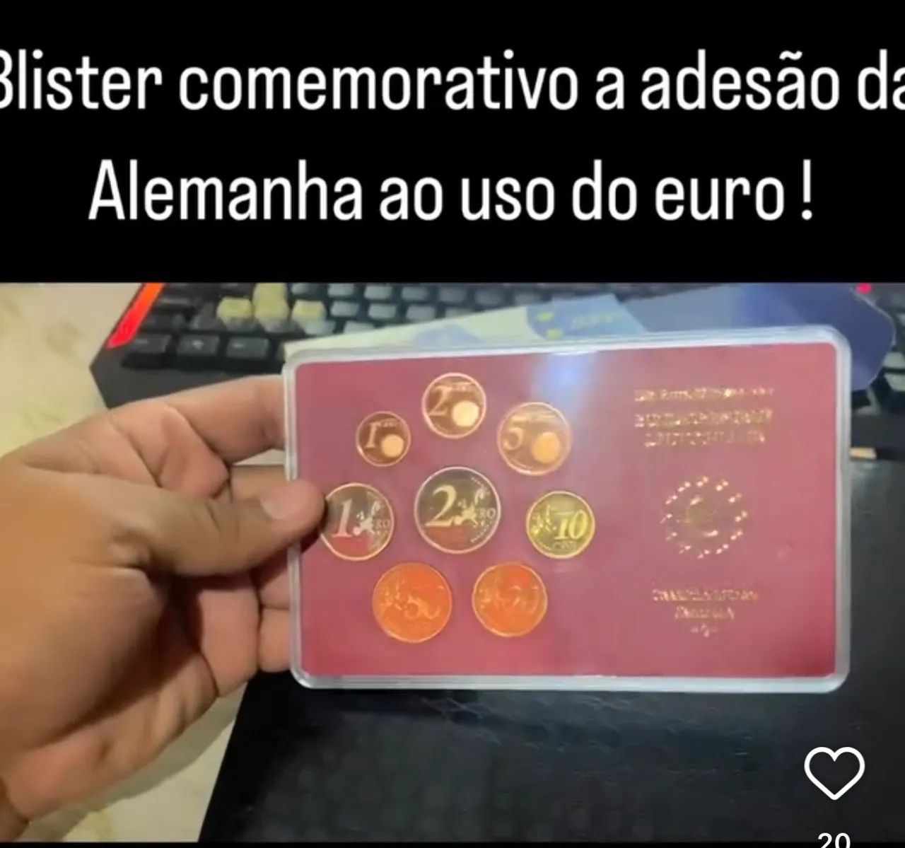 Blister moedas alemãs  - Foto 2