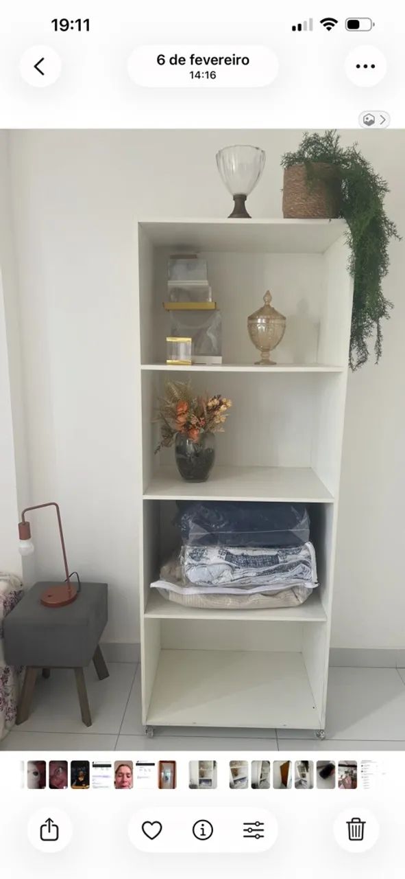 Armário em MDF com  rodinhas  - Foto 2