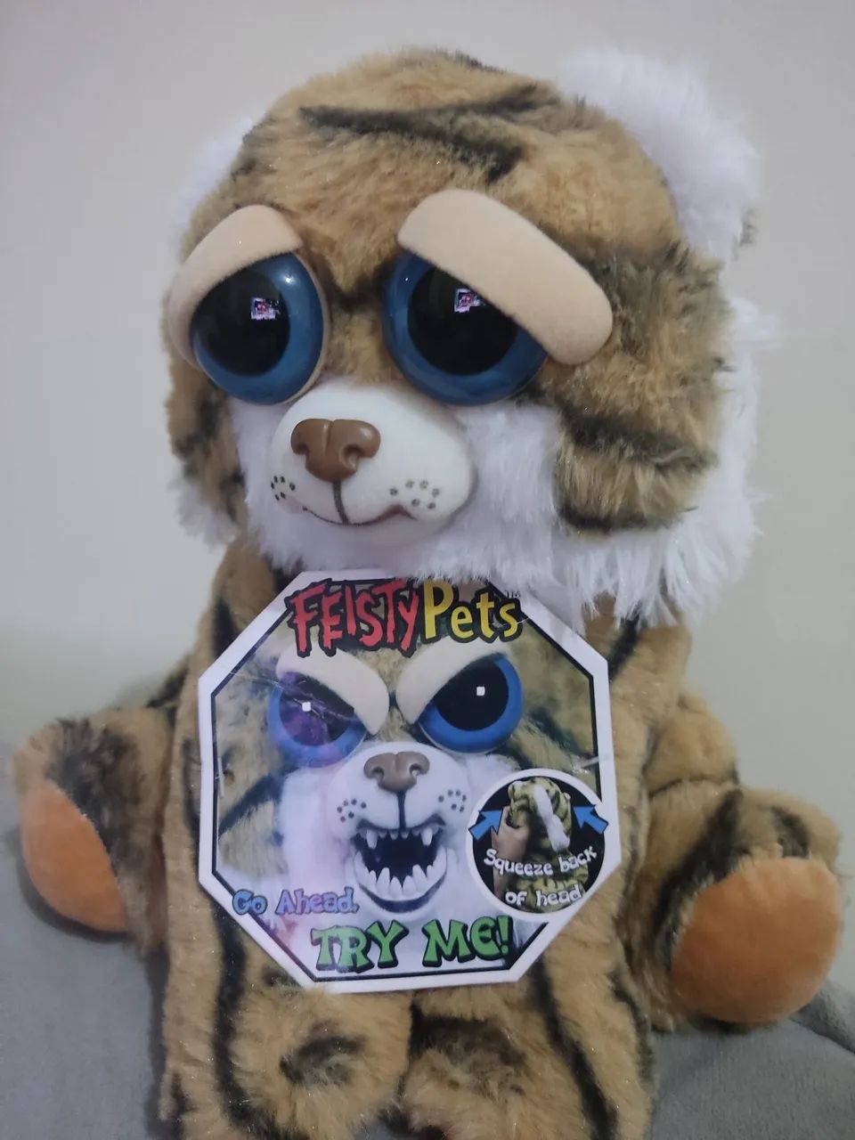 Feisty Pets Tigre Pelúcia 