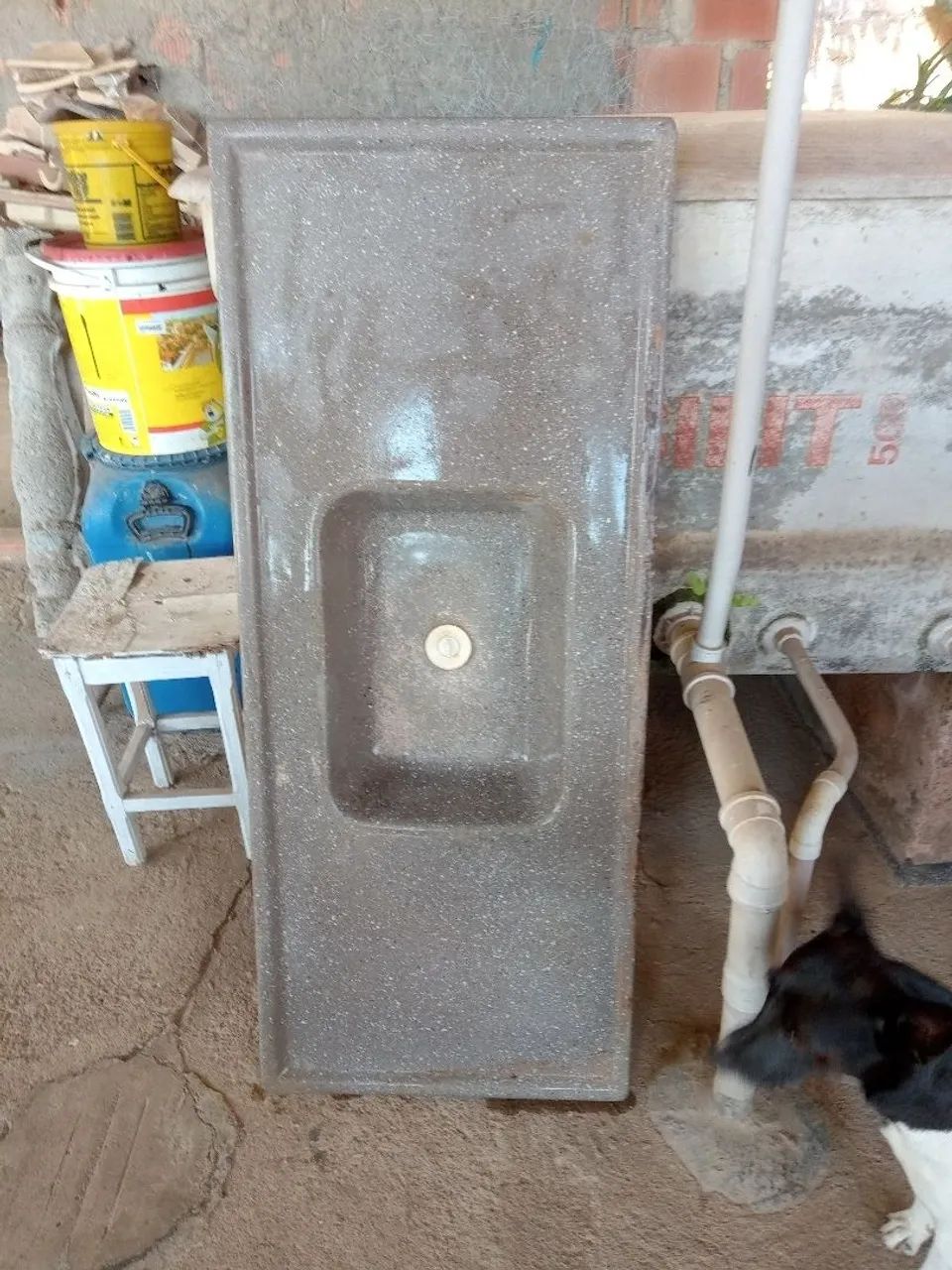 Ótima pia para área ou cozinha de mármore sintético (med 1 por 1) - Foto 2