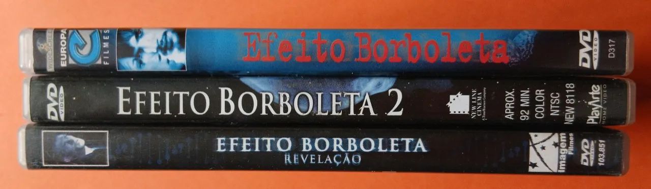 Dvd Efeito Borboleta 1, 2 e 3  - Foto 3