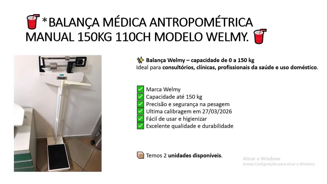 Balança Welmy 