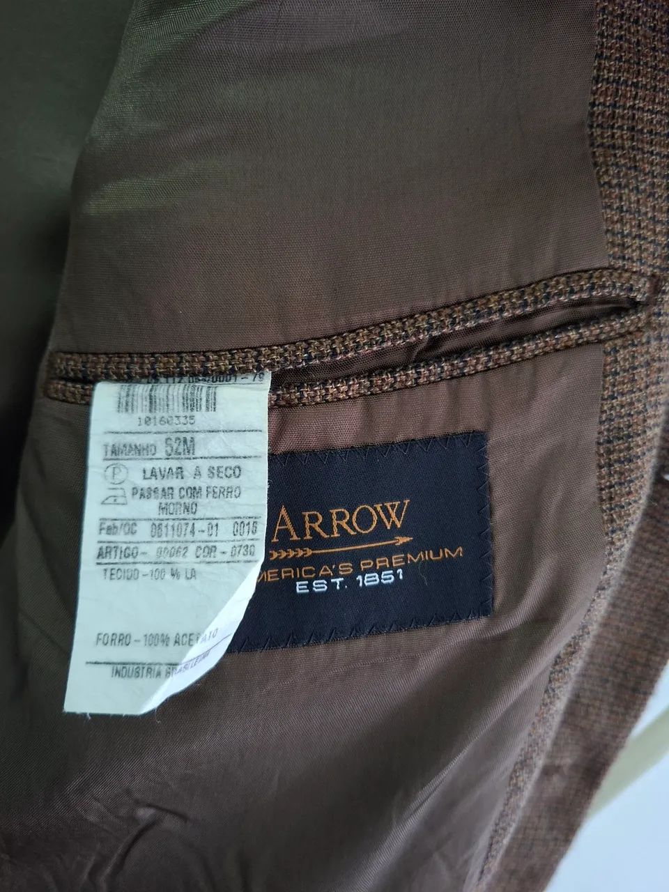 Blazer Masculino Arrow em ótimo estado - Foto 4