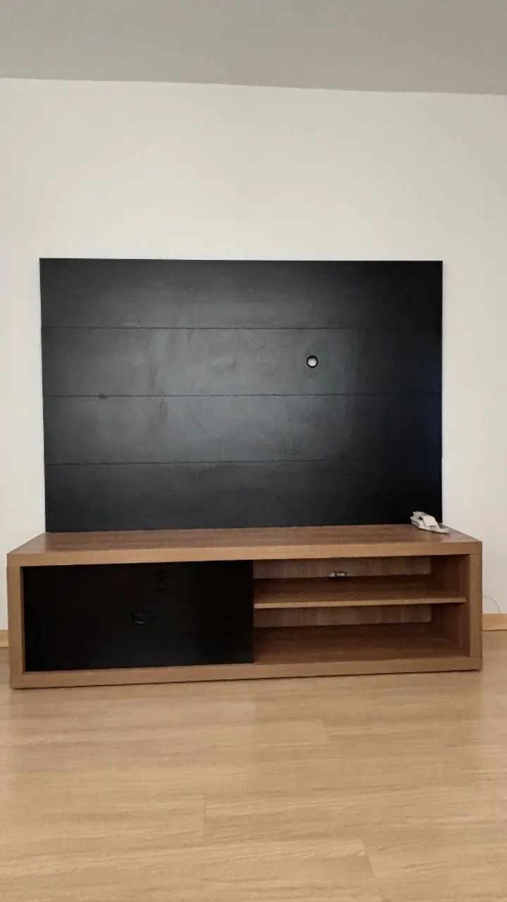 Rack para TV com duas gavetas + painel  - Foto 2