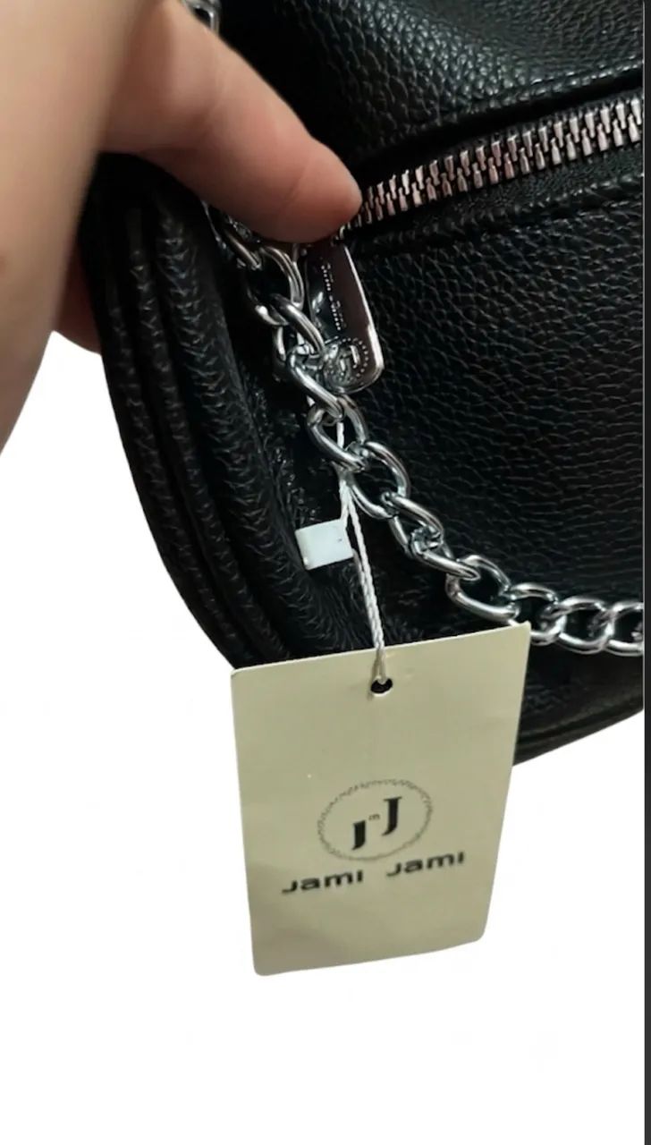 Bolsa feminina transversa preta - Foto 2