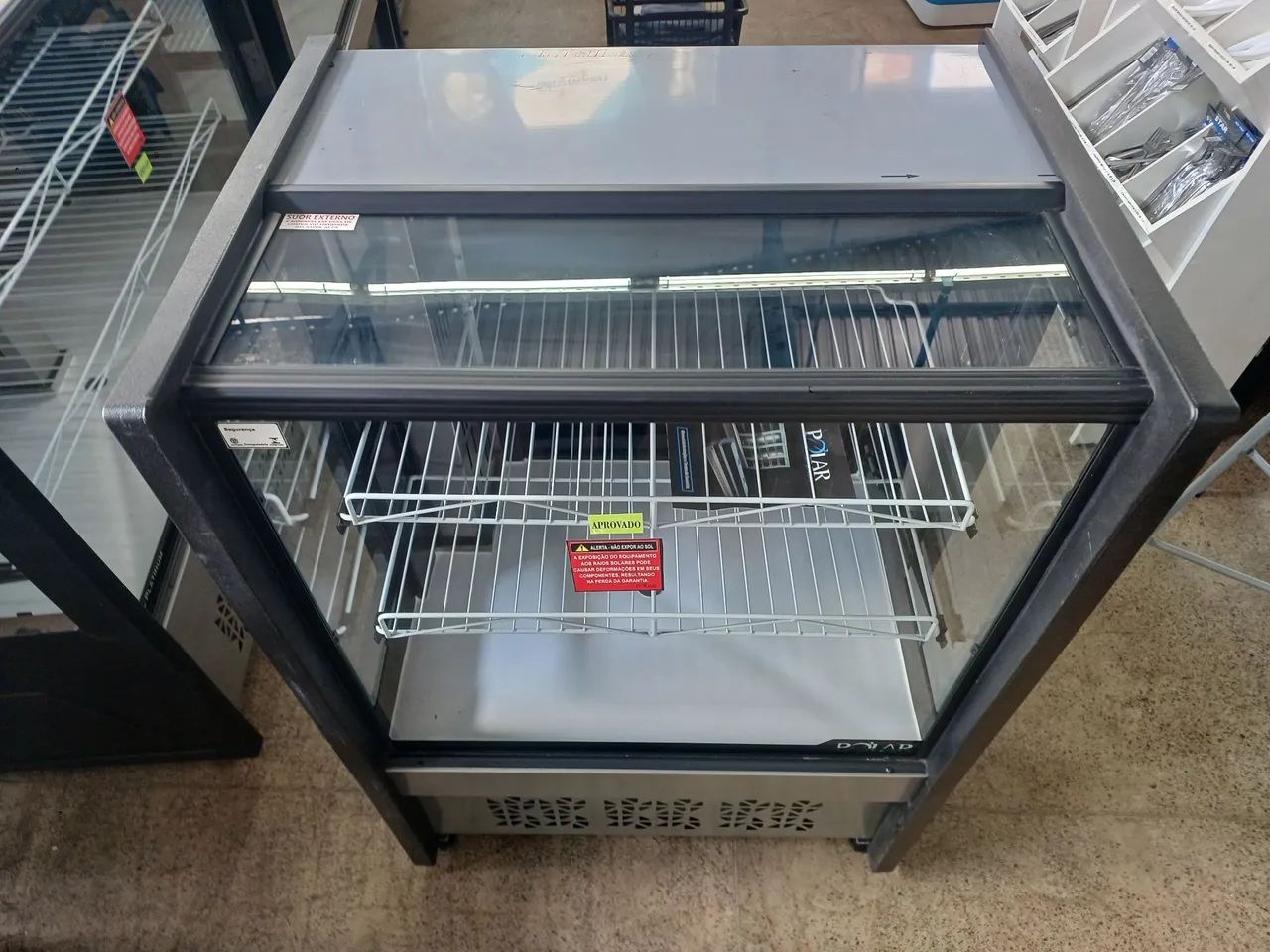 * Vitrine Confeitaria Platinum 80cm - Polar  - Foto 4