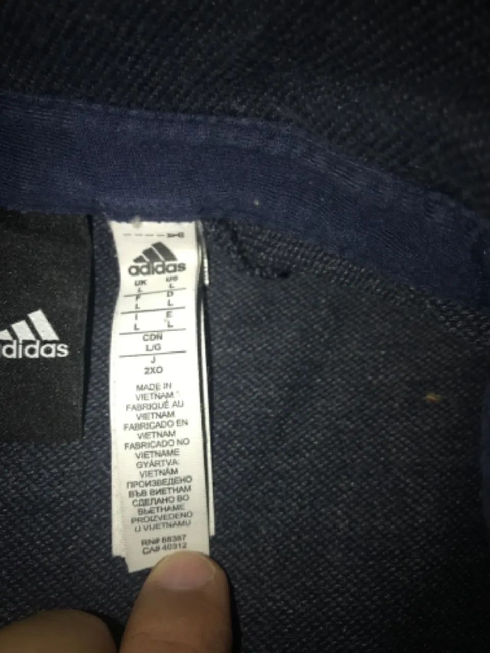 Camisa Polo Adidas Modelo ZNE (Zero Negative Energy) Azul Marinho - TAM G - Impecável! - Foto 4