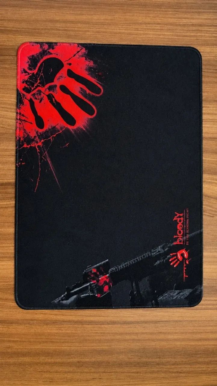 Kit Gamer Branco + Mousepad Bloody . Teclado, Mouse e Mousepad - Foto 4