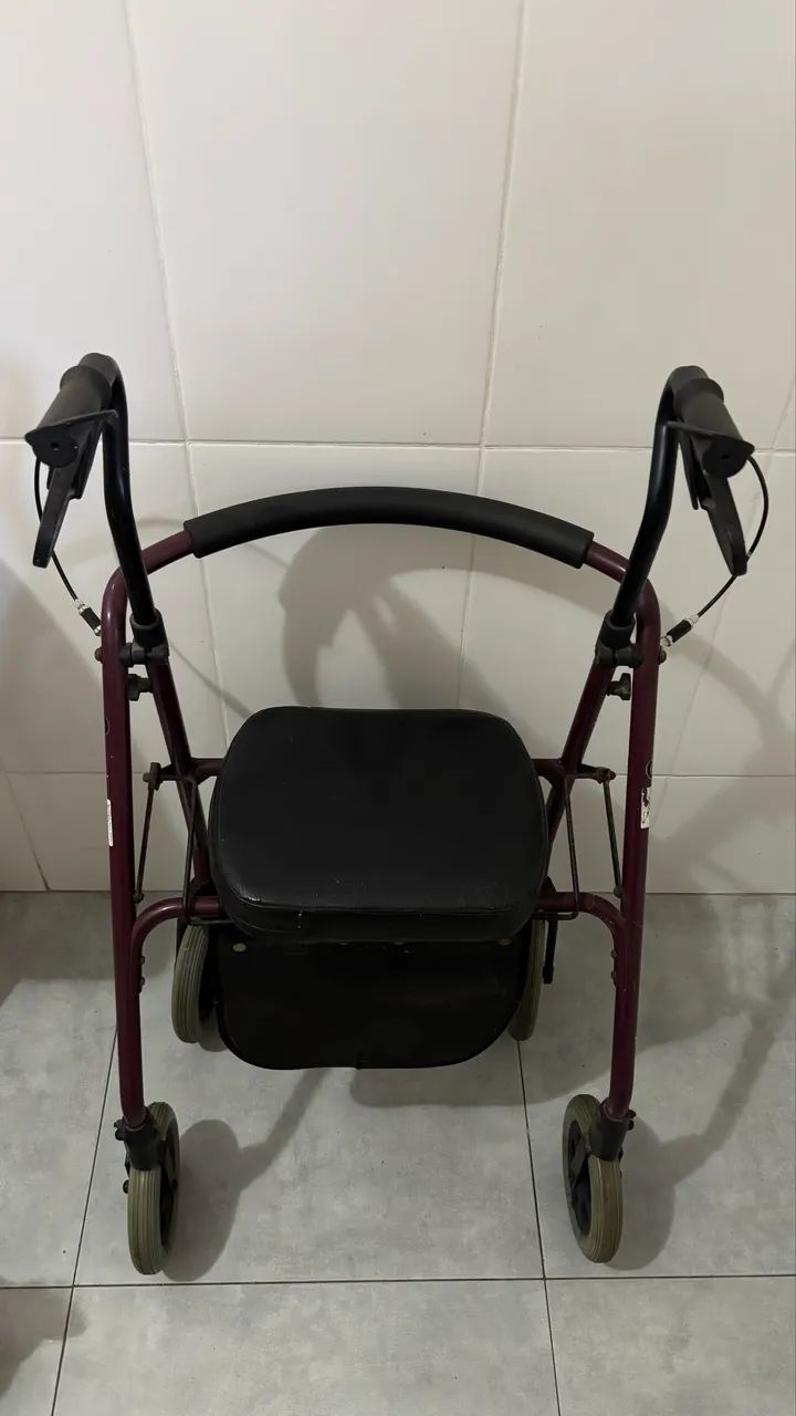Carrinho para idosos 4 rodas - Foto 3