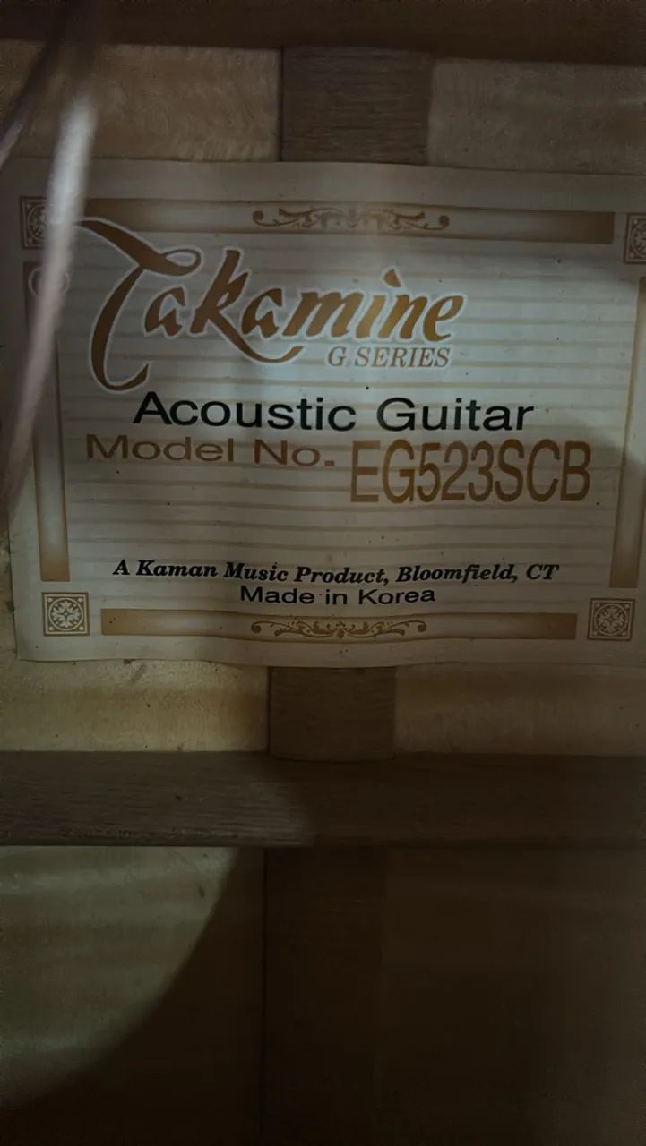 Violão Takamine EG523b - Foto 2