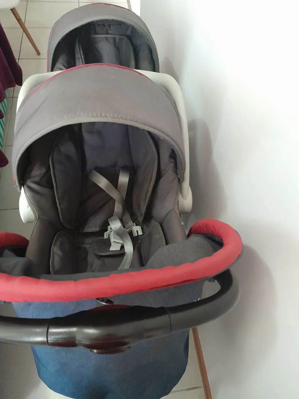 Carrinho gêmeos trenzinho Galzerano  - Foto 3