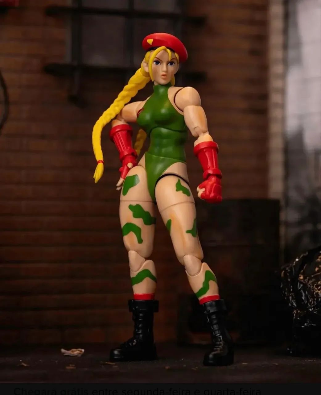 Cammy Jada Figura Boneco Boneca Articulada Jada