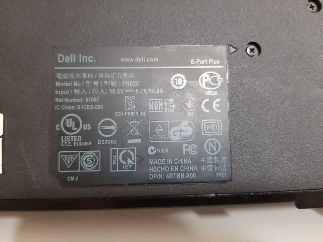 PR02X Dock Station Base Dell E-port Plus E6420 M6500 - Usado - Foto 6