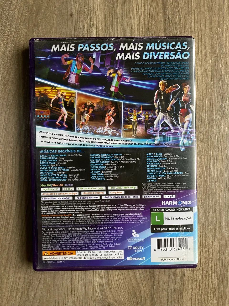 Kinect Xbox 360 + Dance Central 2 - Foto 5