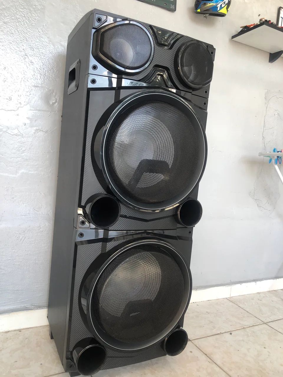 Caixa torre amplificada Phillips 2000w  - Foto 2