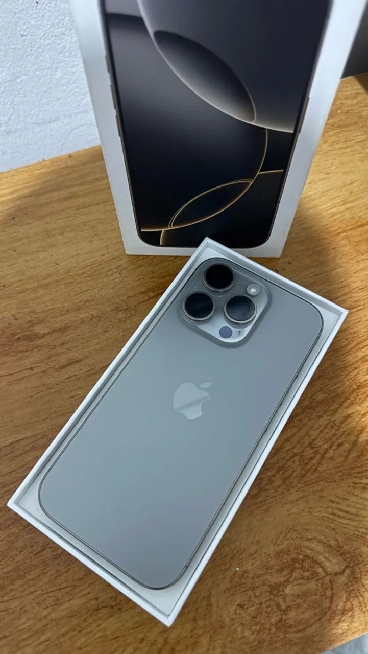 iPhone 16 pro 128 com caixa  - Foto 2