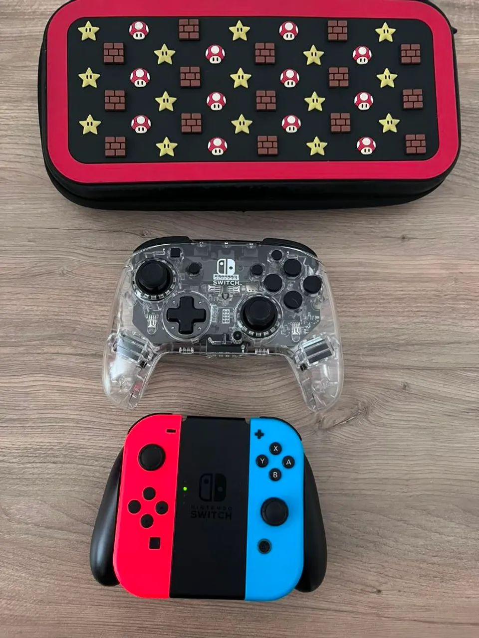 Nitendo switch v1+ Dock+ controle+ case - Foto 2