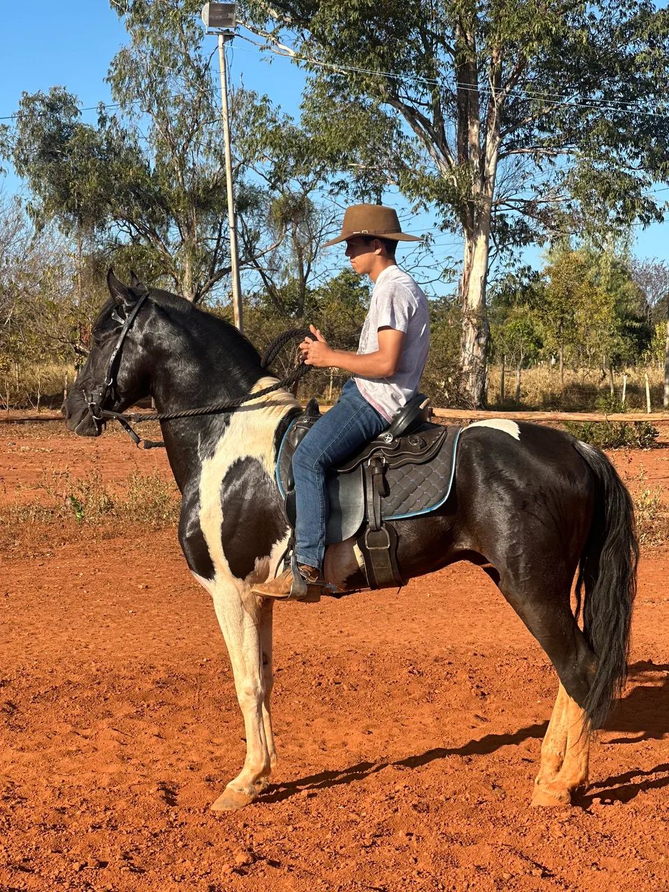 Manga larga marcha batida pampa de preto  - Foto 2