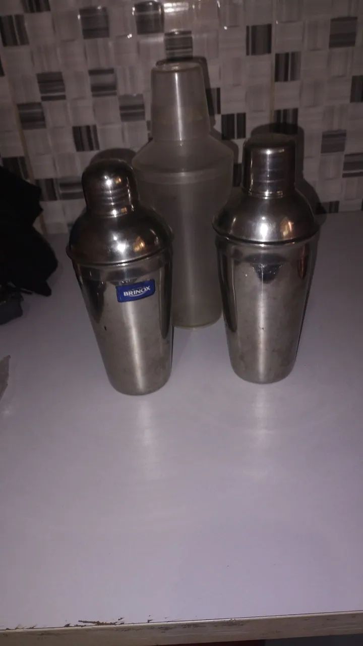 Coqueteleira inox 