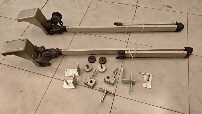 Kit De Toldo Articulado de 1,80m de avanço e 3,80m de largura (Toldos Dias)