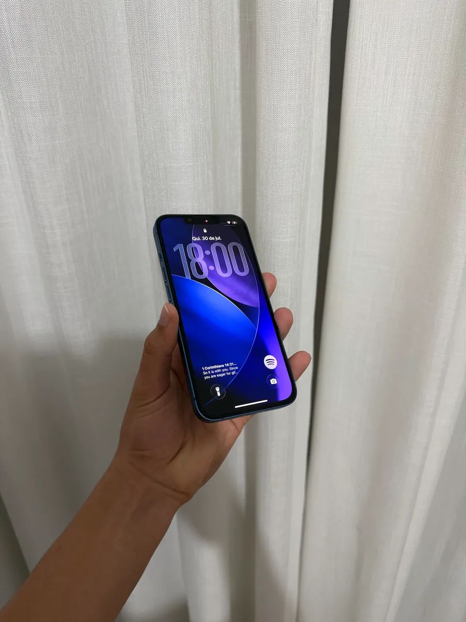 iPhone 13 Dual SIM 128 GB Azul - Foto 2