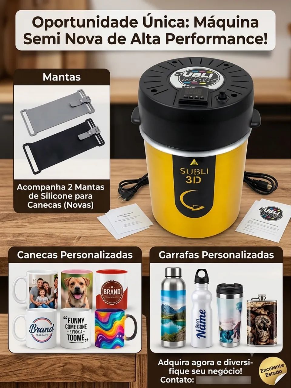 PRENSA PARA CANECAS, AZULEJOS? - Foto 3