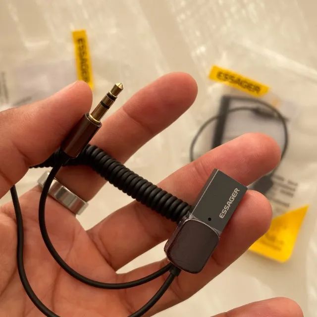 Adaptador Bluetooth 5.0 P2 para Som de Carro | Essager - Foto 3