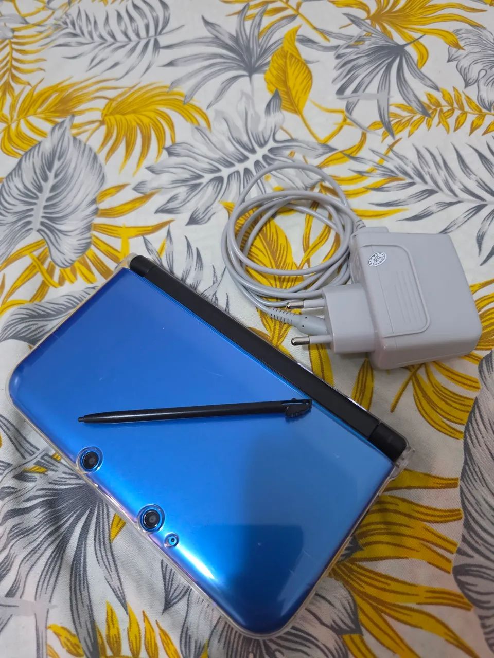 3ds XL Desbloqueado Azul - Perfeito e Completo - Foto 4