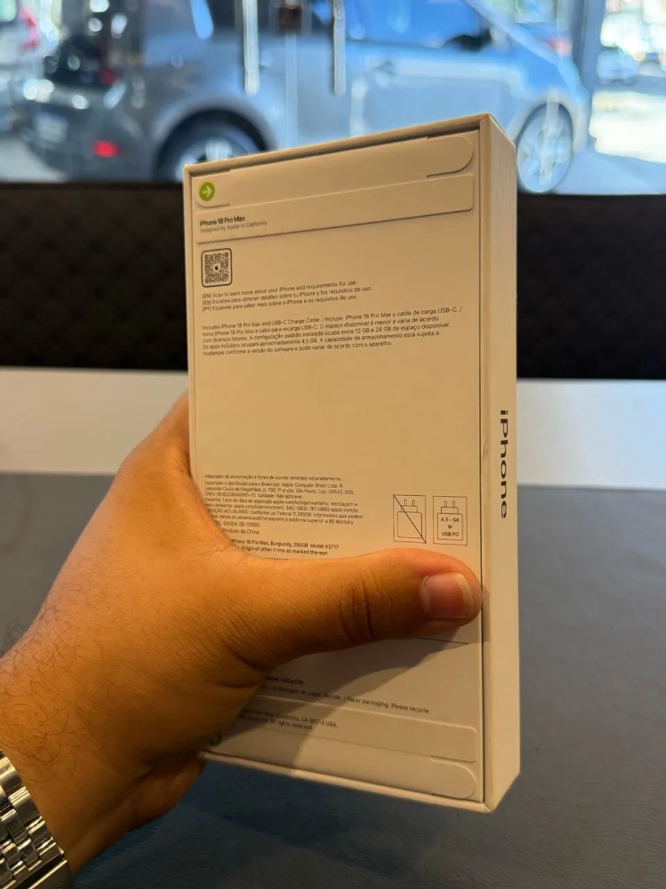 IPHONE 18 PRO MAX 256 (LACRADO) - Foto 4