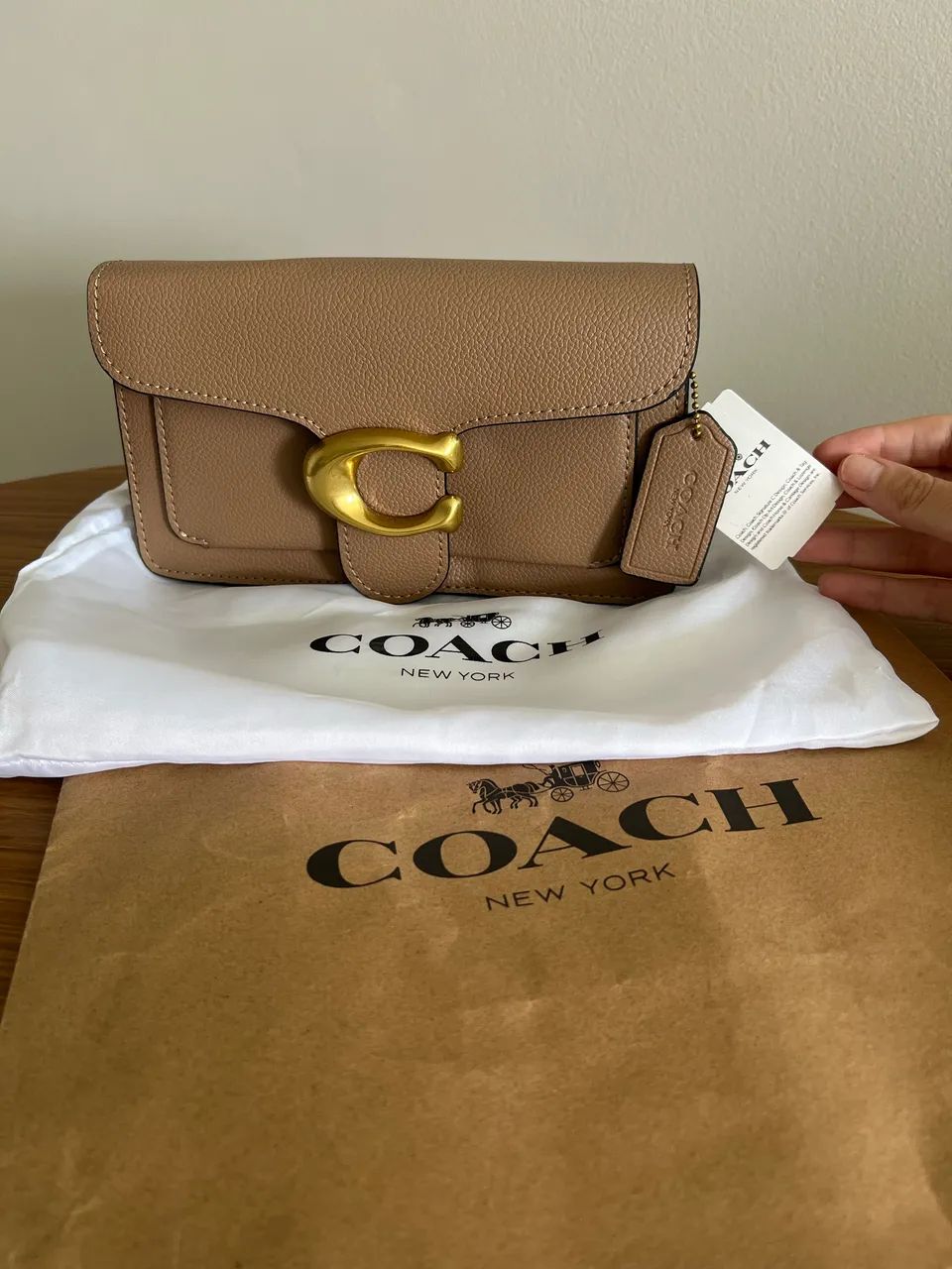 Bolsa Coach Tabby Chain nova original  - Foto 4