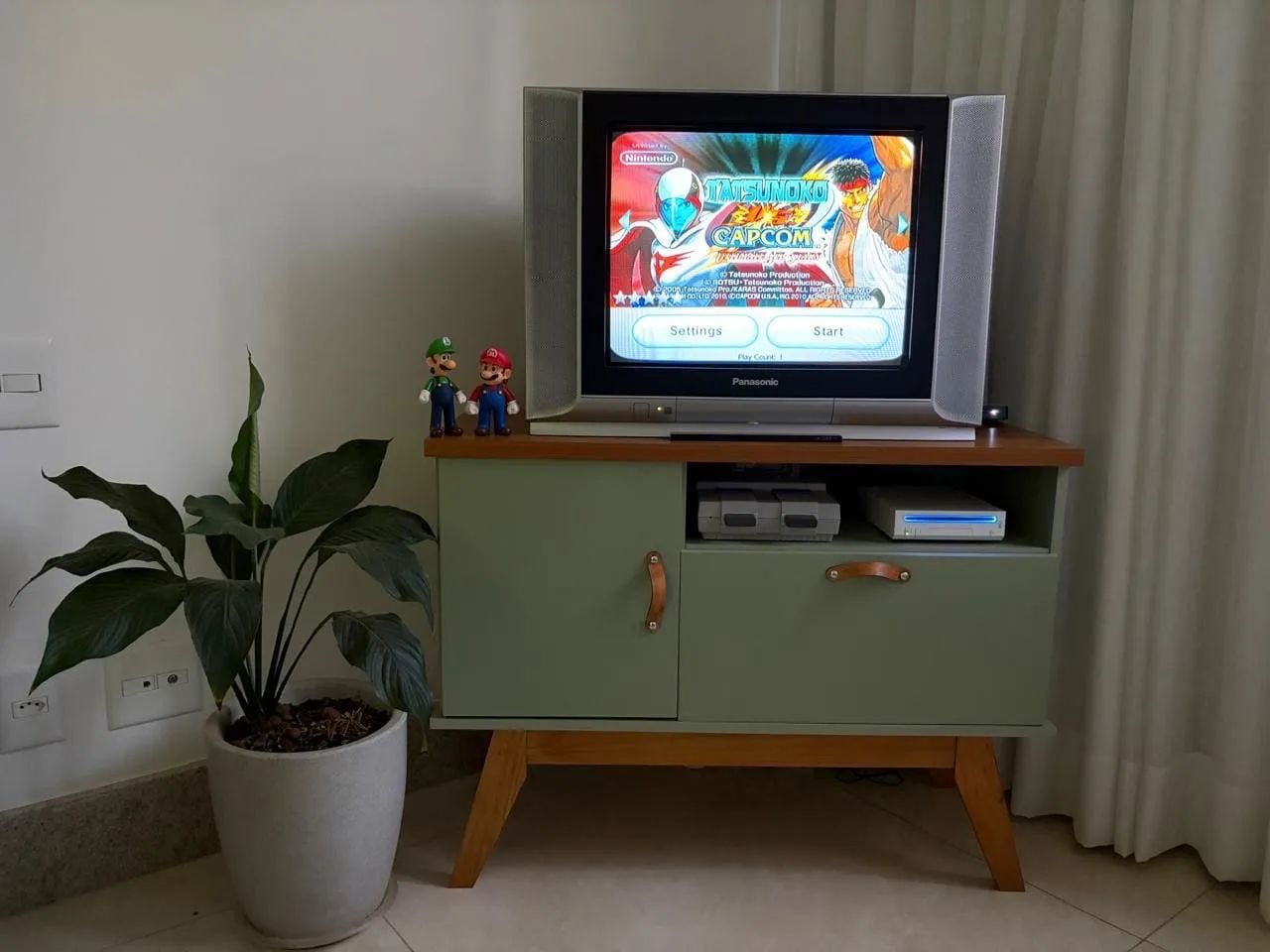 Tv de tubo Panasonic de 21 polegadas - Foto 2