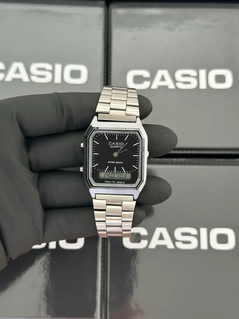 Relógios Casio ponteiro e digital femininos  - Foto 4