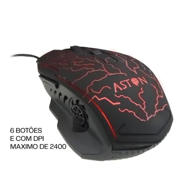 Mouse gamer com fio - Foto 5