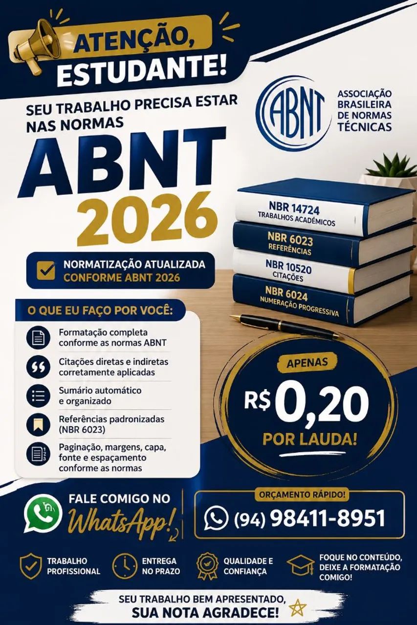 Normas ABNT 2026