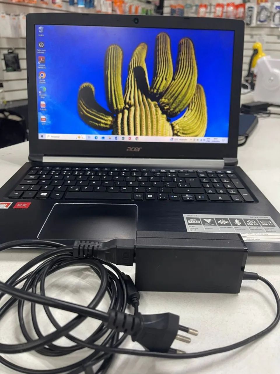 Notebook acer 8Gigas de memória ddr4 - Foto 2