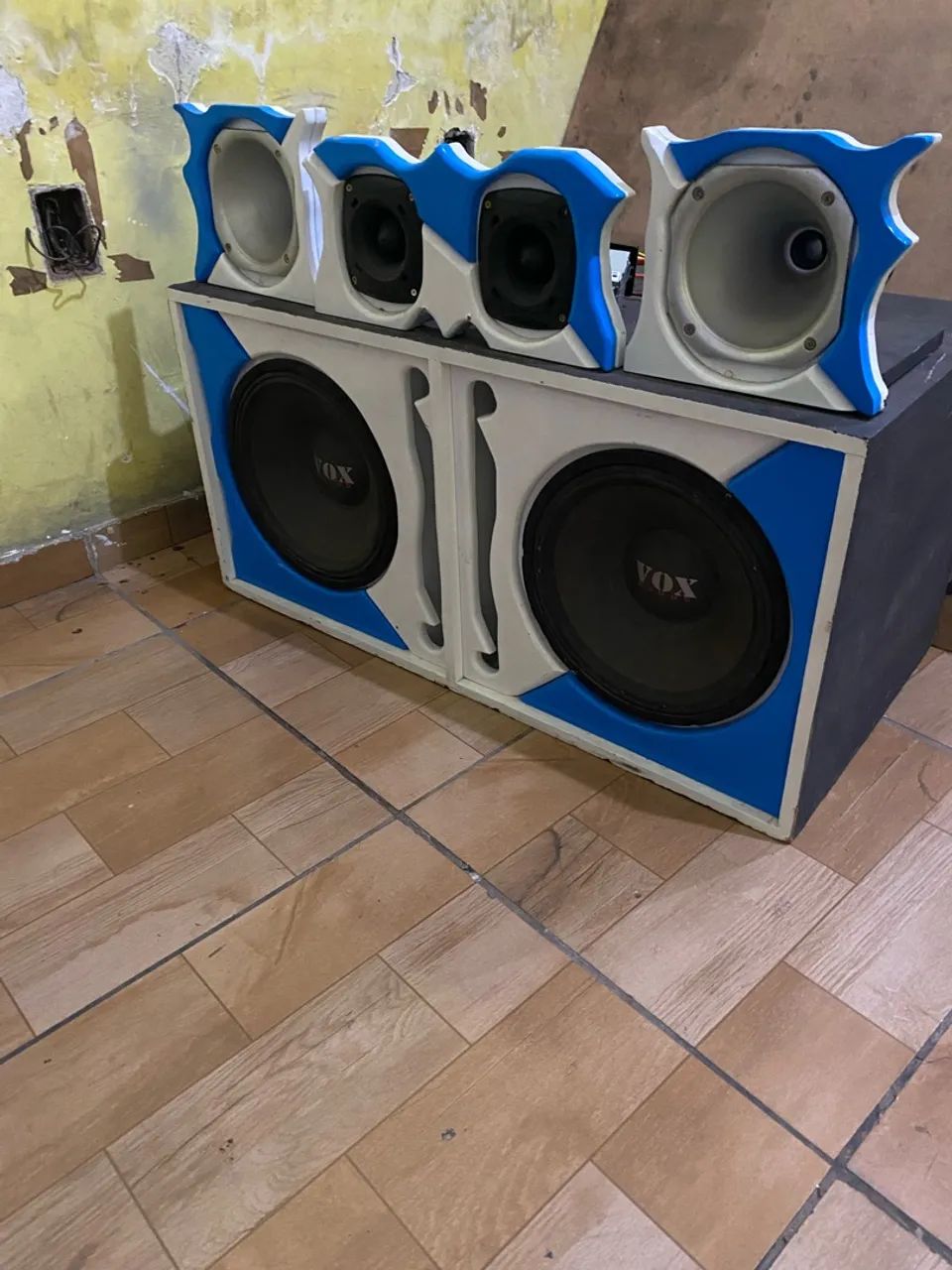 Caixa de som completa 
