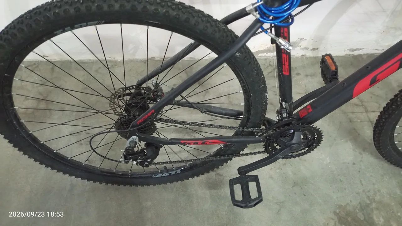 Bicicleta GTI aro 29 freio a disco  - Foto 3